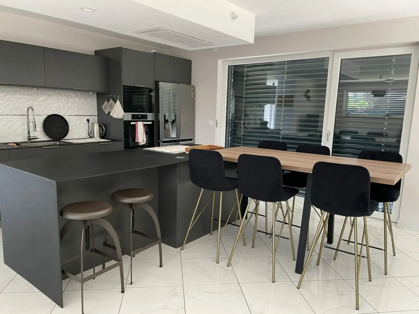 La fleur de vie - maison passive - cuisine