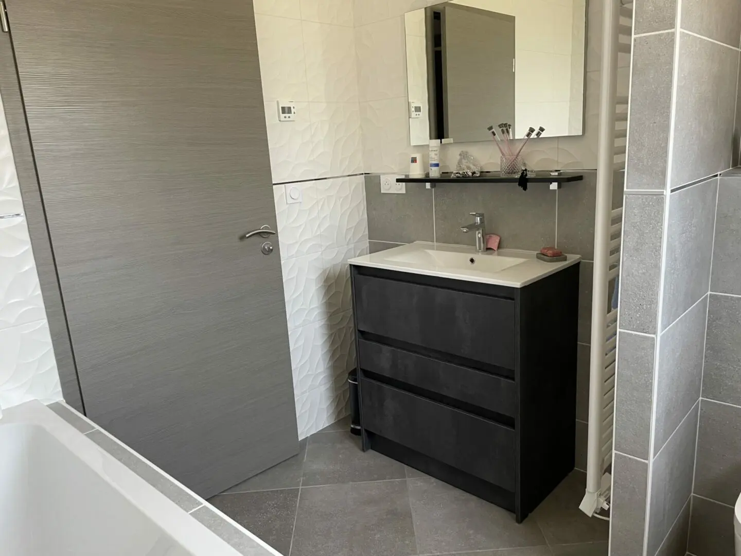 La fleur de vie - maison passive - salle de bain